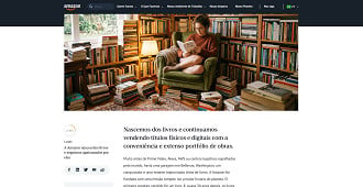 Amazon nega boatos de que vai encerrar a venda de livros físicos