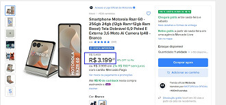 Motorola Razr 60 em promoção