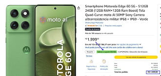 Oferta do Edge 60