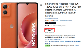Oferta do Moto G06