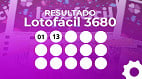 Resultado da Lotofácil 3680: veja os números sorteados hoje (08/05); prêmio de R$ 6 milhões