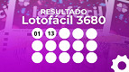 Resultado da Lotofácil 3680: veja os números sorteados hoje (08/05); prêmio de R$ 6 milhões