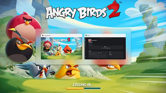 Carregando o jogo Angry Birds 2 no Modo Xbox. Imagem: Windows Latest