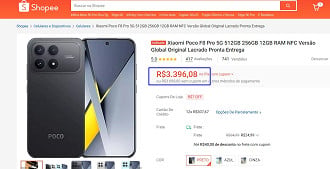 Oferta do POCO F8 Pro
