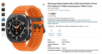 Watch Ultra em oferta na Amazon
