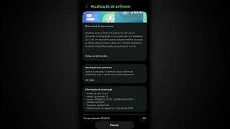Atualização de software do Galaxy S24 Ultra