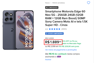 Oferta do Motorola Edge 60 Neo