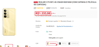 Oferta do realme C75