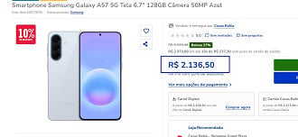 Promoçãod o Galaxy A56