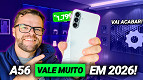 Galaxy A56: 7 motivos para comprar antes que o estoque acabe Galaxy A56: 7 motivos para comprar antes que o estoque acabe