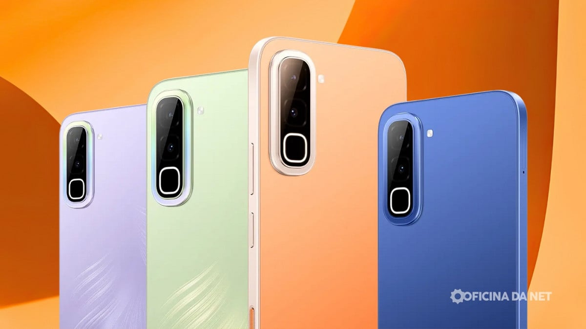 Infinix Hot 70 é lançado com traseira que muda de cor