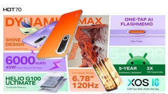 Espeificações do Infinix Hot 70