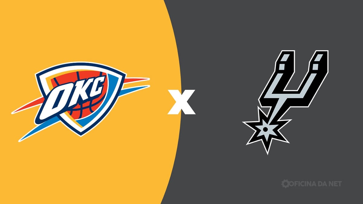 Onde assistir Thunder x Spurs ao vivo hoje