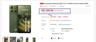 Motorola Edge 70 em oferta
