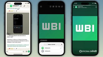WhatsApp começa a liberar Channel Status para Android e iPhone. Imagem: WABetaInfo/Reprodução