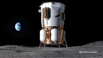 NASA escolhe Blue Origin para primeira missão não tripulada na Lua NASA escolhe Blue Origin para primeira missão não tripulada na Lua