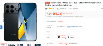 Oferta do POCO F8 Ultra