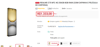 Oferta do realme C75