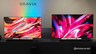 Sony Bravia 9 II e Sony Bravia 7 II. Imagem: Reprodução