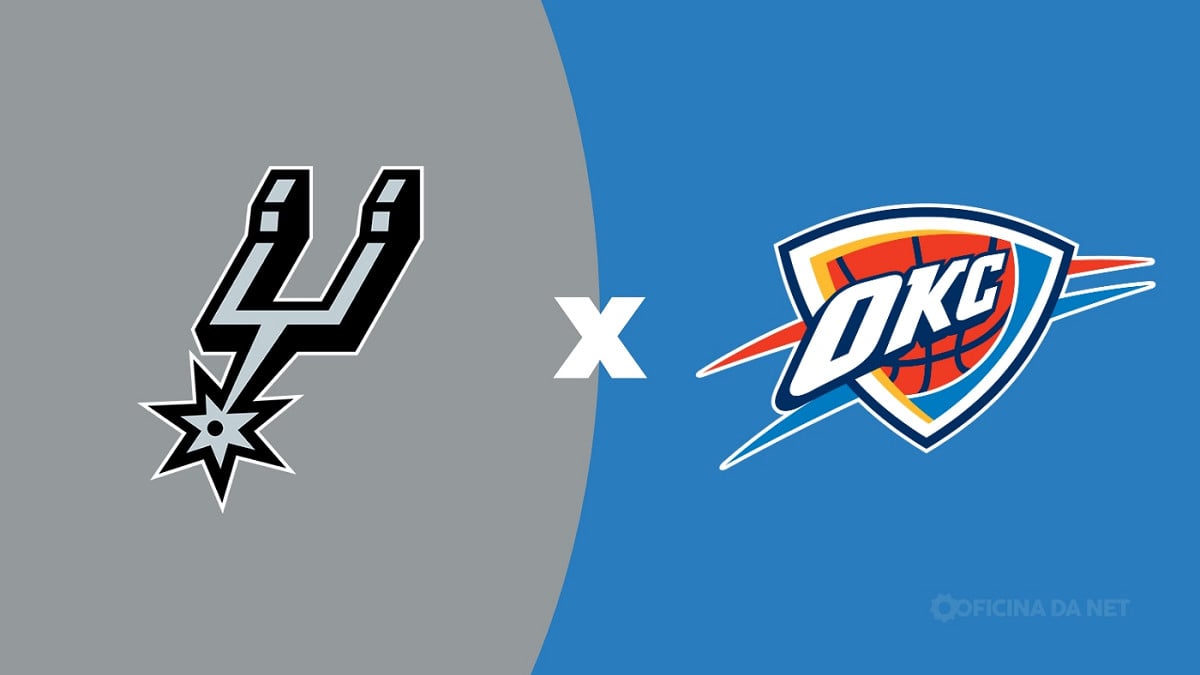 Onde assistir Thunder x Spurs ao vivo hoje