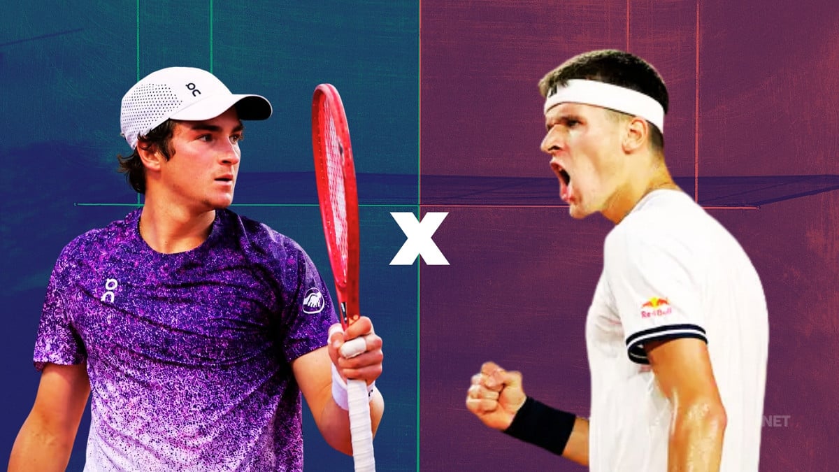 Como e onde assistir João Fonseca x Jakub Mensik em Roland Garros. Imagem: Oficina da Net