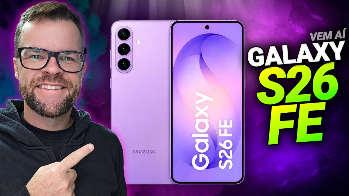 Veja o que podemos esperar do Galaxy S26 FE. Imagem: Oficina da Net