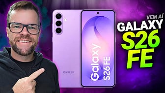 Galaxy S26 FE: tudo o que a gente já sabe do próximo “quase topo de linha” da Samsung Galaxy S26 FE: tudo o que a gente já sabe do próximo “quase topo de linha” da Samsung