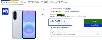 Oferta do Galaxy A57