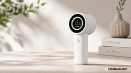 Xiaomi apresenta ventilador portátil com bateria de até 40 horas