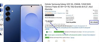 Oferta do Galaxy S25