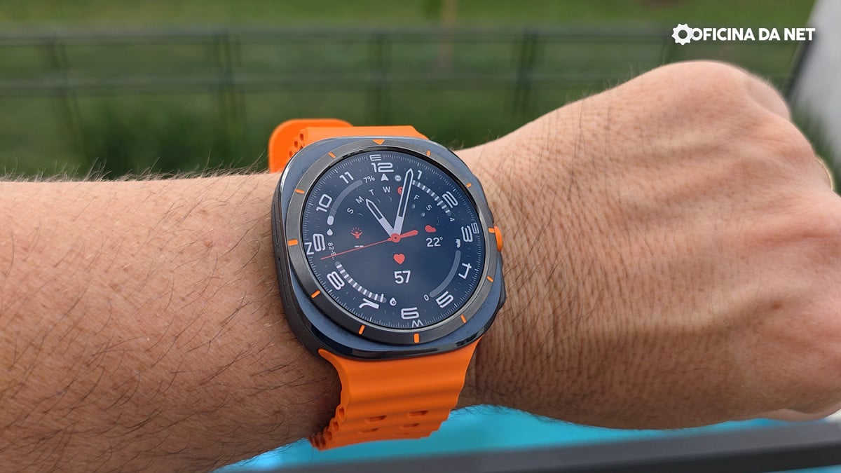 Galaxy Watch Ultra em testes no Oficina da Net