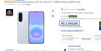 Oferta do Galaxy A57