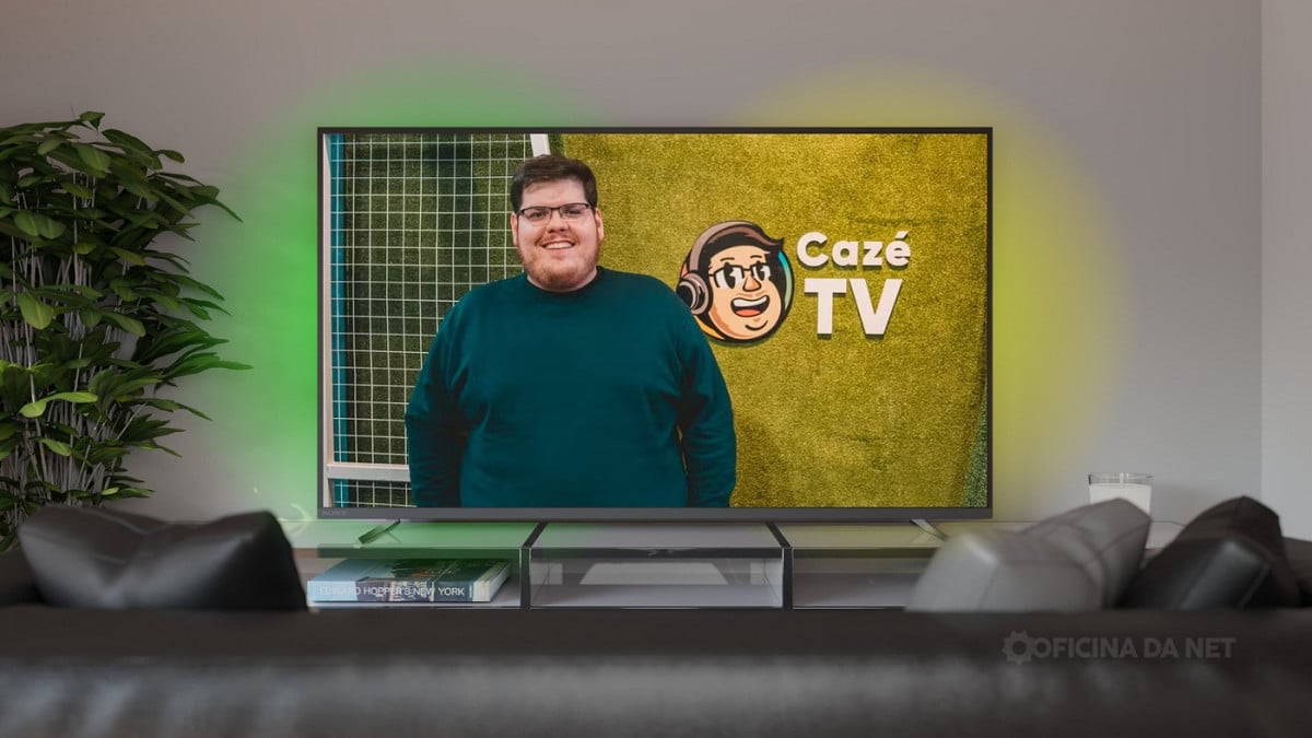 LG Channels adiciona CazéTV ao catálogo gratuito. Imagem: Oficina da Net