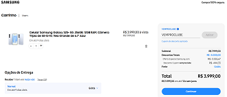 Galaxy S25 Plus de 256 GB pela metade do preço na Samsung!