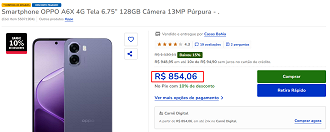 Oferta do OPPO A6x