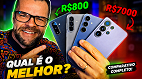Galaxy A17, A57, S25 FE e S26 Ultra: Qual o melhor Samsung para comprar? Galaxy A17, A57, S25 FE e S26 Ultra: Qual o melhor Samsung para comprar?