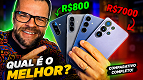 Galaxy A17, A57, S25 FE e S26 Ultra: Qual o melhor Samsung para comprar? Galaxy A17, A57, S25 FE e S26 Ultra: Qual o melhor Samsung para comprar?