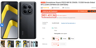 Oferta do POCO M8