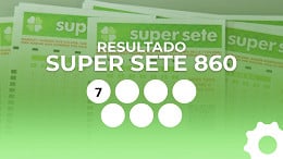 Resultado do Super Sete 860: veja os números de cada coluna Resultado do Super Sete 860: veja os números de cada coluna