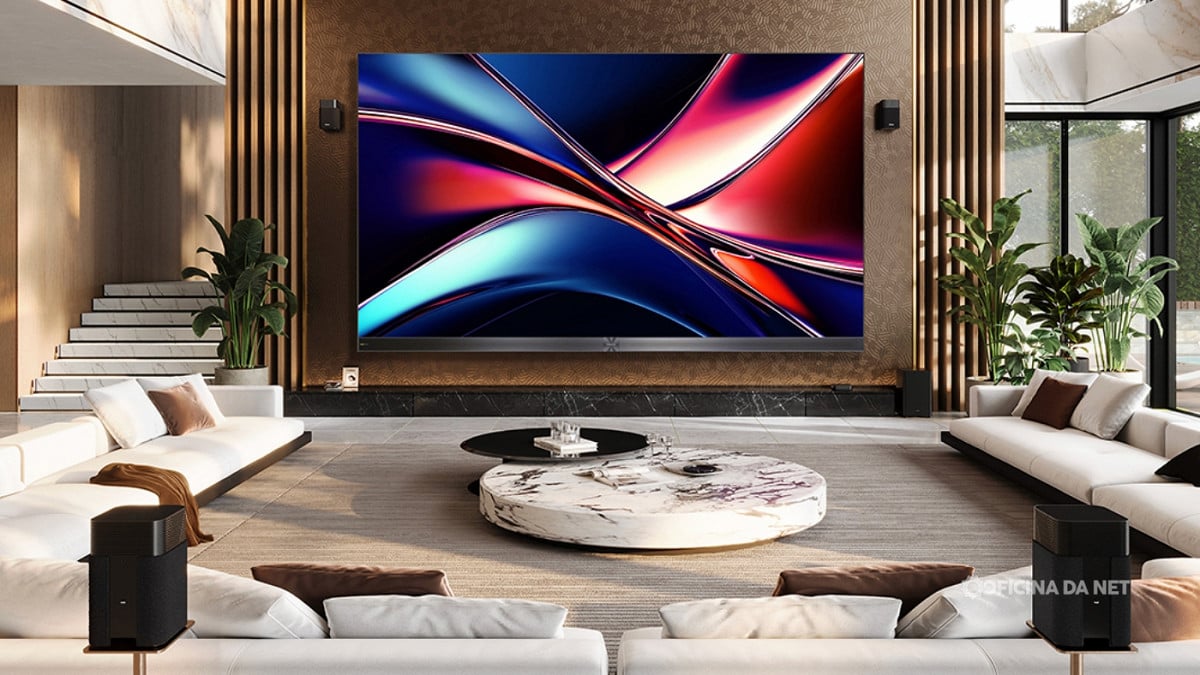 Hisense lança TV de 136 polegadas por R$ 1 milhão no Brasil