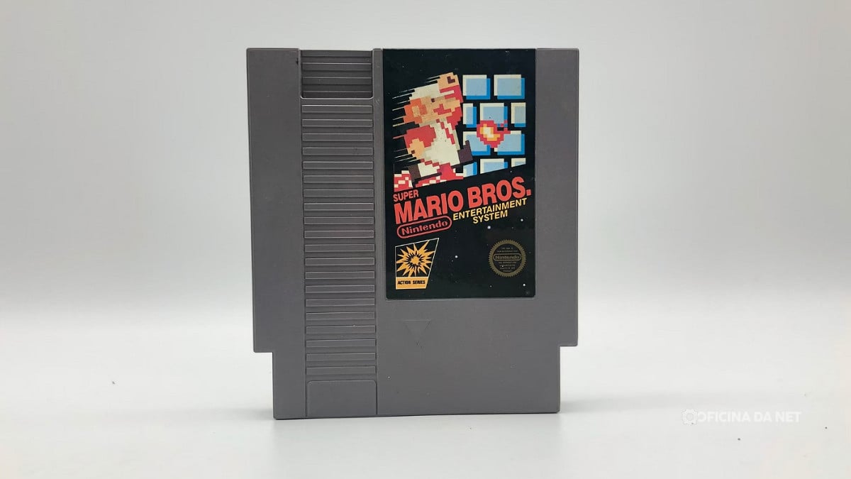 Cartucho raro de Super Mario Bros. para Nintendinho é vendida por R$ 15 milhões