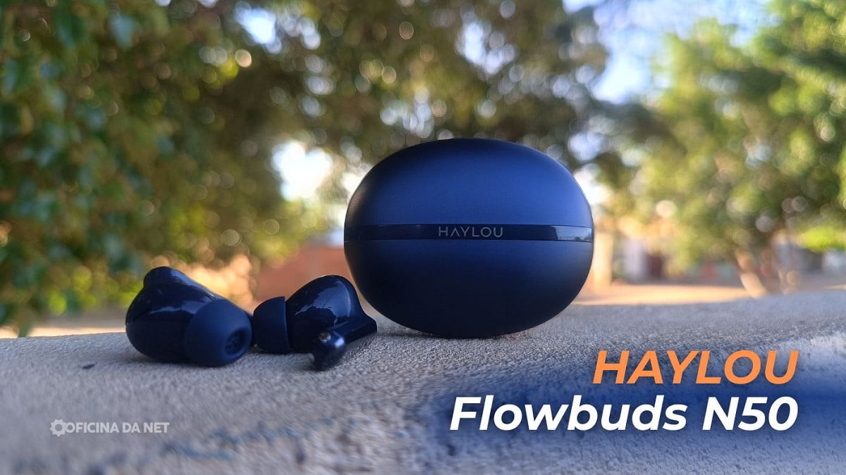 Analisamos o Haylou Flowbuds N50. Imagem: Oficina da Net