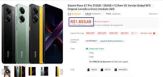 Promoção do POCO X7 Pro