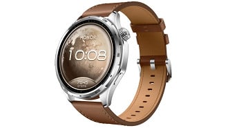 Honor Watch 6 com pulseira de couro