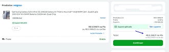 Promoção do Galaxy S25 Ultra