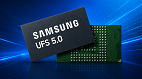 Samsung lança nova memória UFS 5.0 que deixa o celular muito mais rápido Samsung lança nova memória UFS 5.0 que deixa o celular muito mais rápido