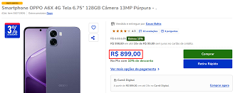 Oferta do OPPO A6x