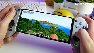 Teste de jogos do Edge 70