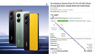 Promoção do POCO X7 Pro