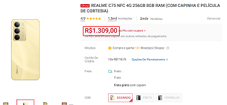 Oferta do realme C75